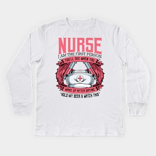 Nurse Kids Long Sleeve T-Shirt